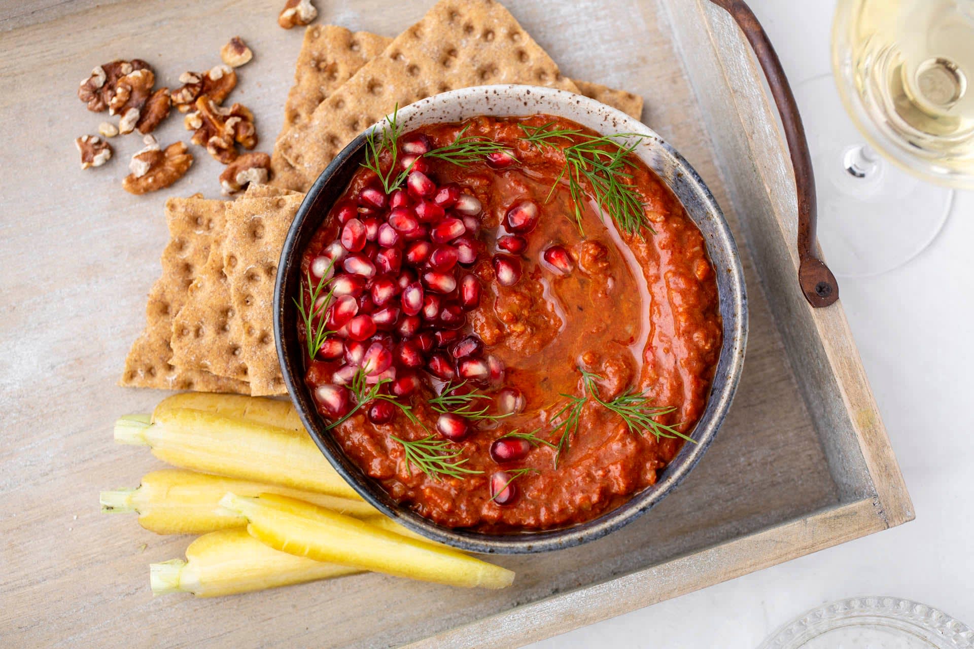 Muhammara – Paprika-Walnuss-Paste